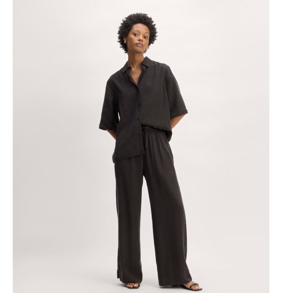 NWT Everlane Wide-Leg Pant in Butterlite